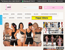 Tablet Screenshot of colombiateviste.com